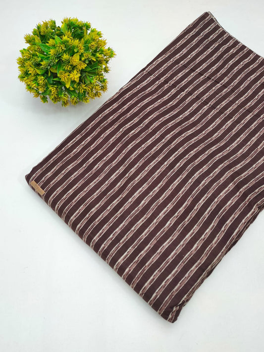 Cotton fabric dress material from sanganeri print with screen printing