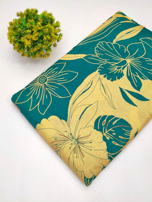 Sanganeri Cotton Fabric Dress material for kurtis salwar and churidar