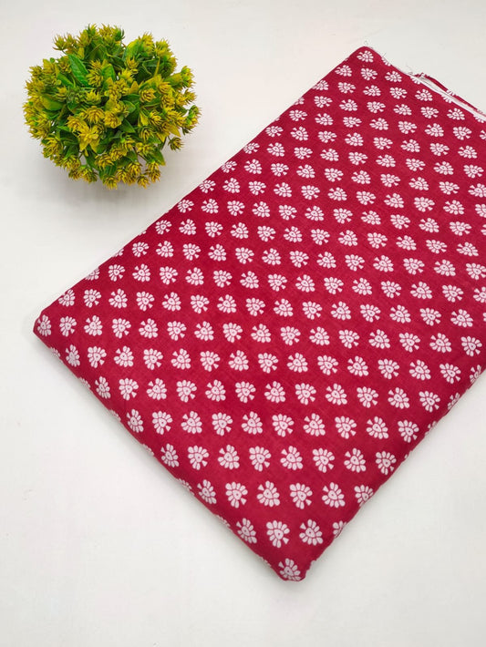 Sanganeri Cotton Fabric Dress material for kurtis salwar and churidar
