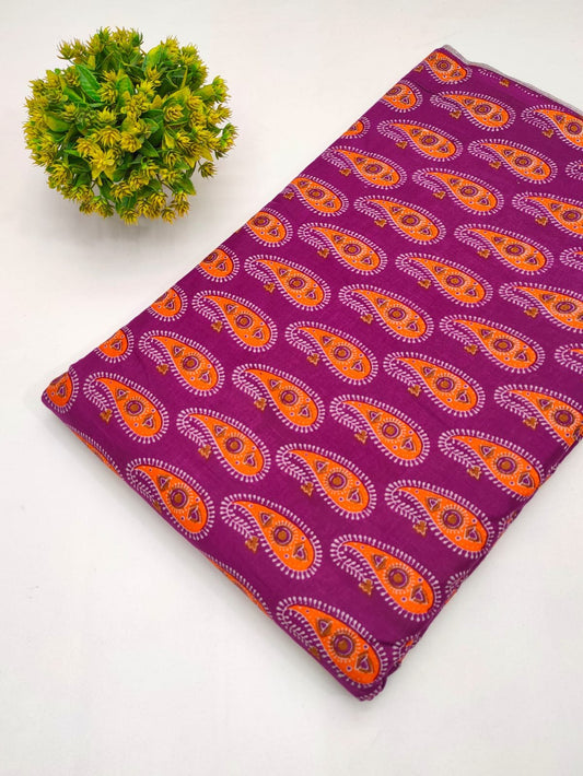 Sanganeri Cotton Fabric Dress material for kurtis salwar and churidar