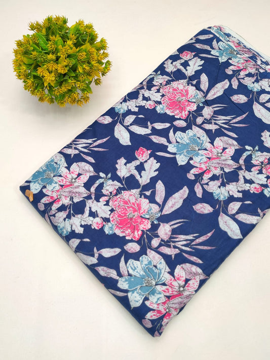 Sanganeri Cotton Fabric Dress material for kurtis salwar and churidar