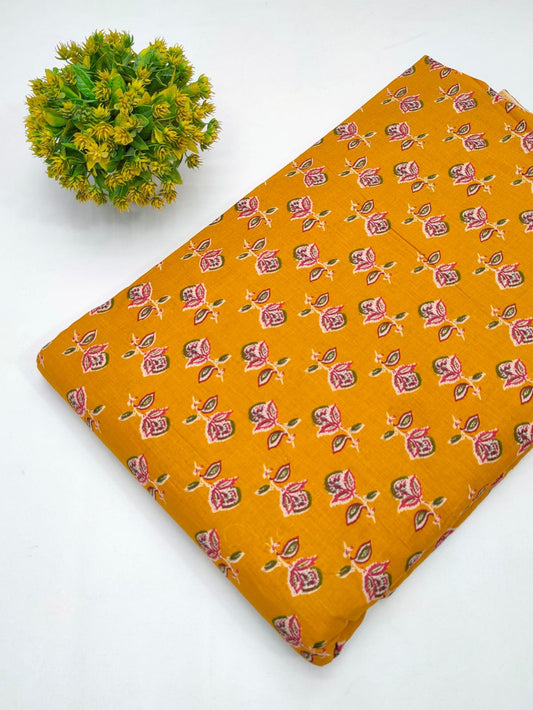 Sanganeri Cotton Fabric Dress material for kurtis salwar and churidar