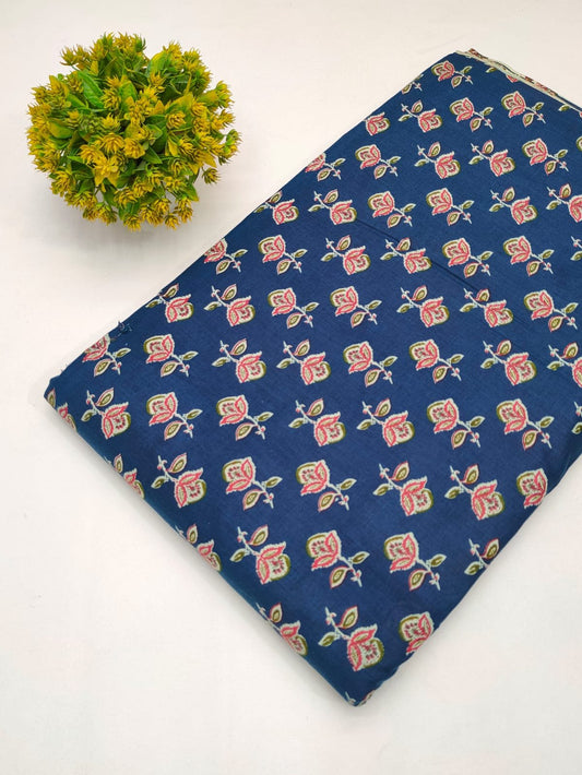 Sanganeri Cotton Fabric Dress material for kurtis salwar and churidar