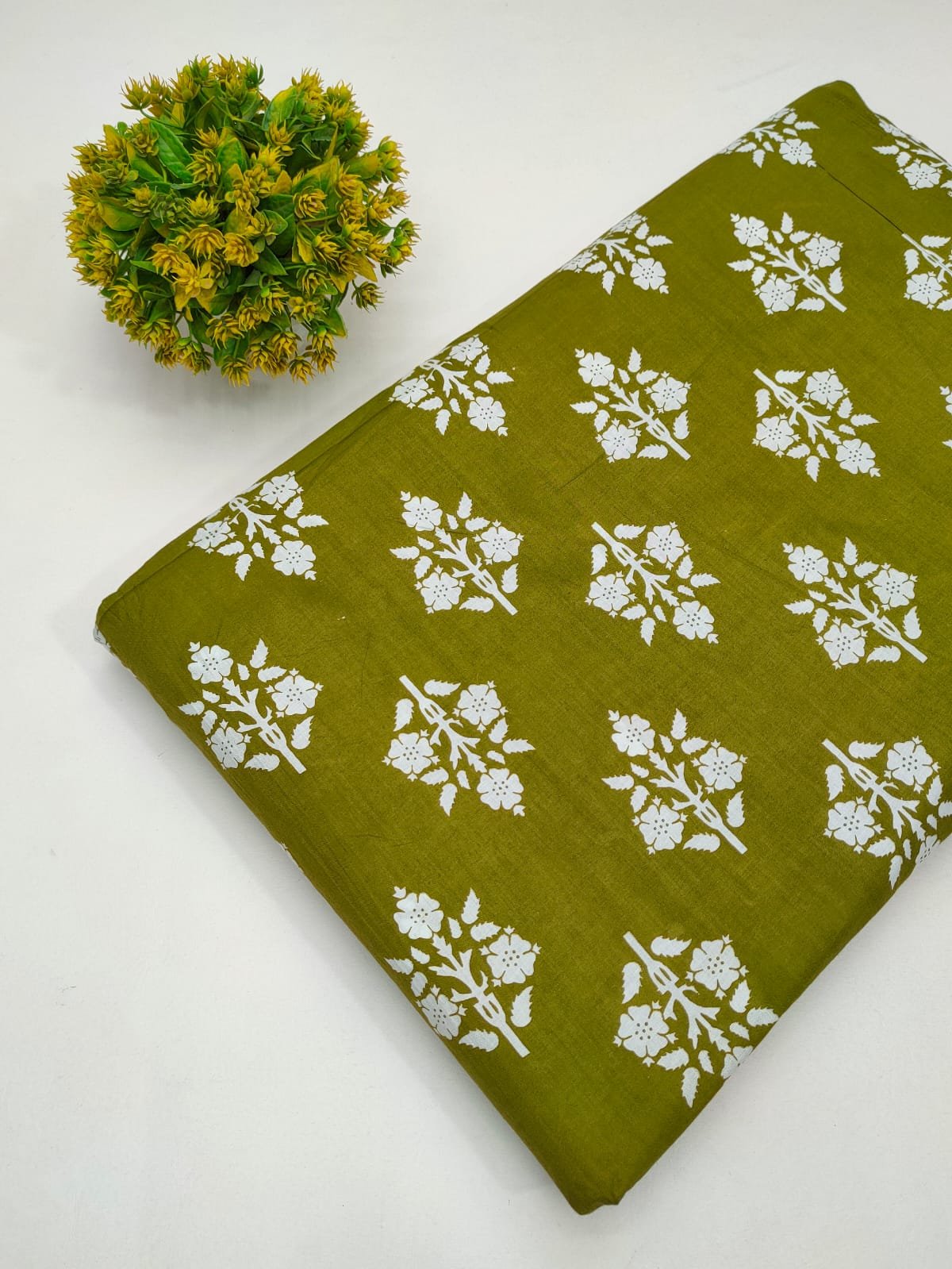 Sanganeri Cotton Fabric Dress material for kurtis salwar and churidar