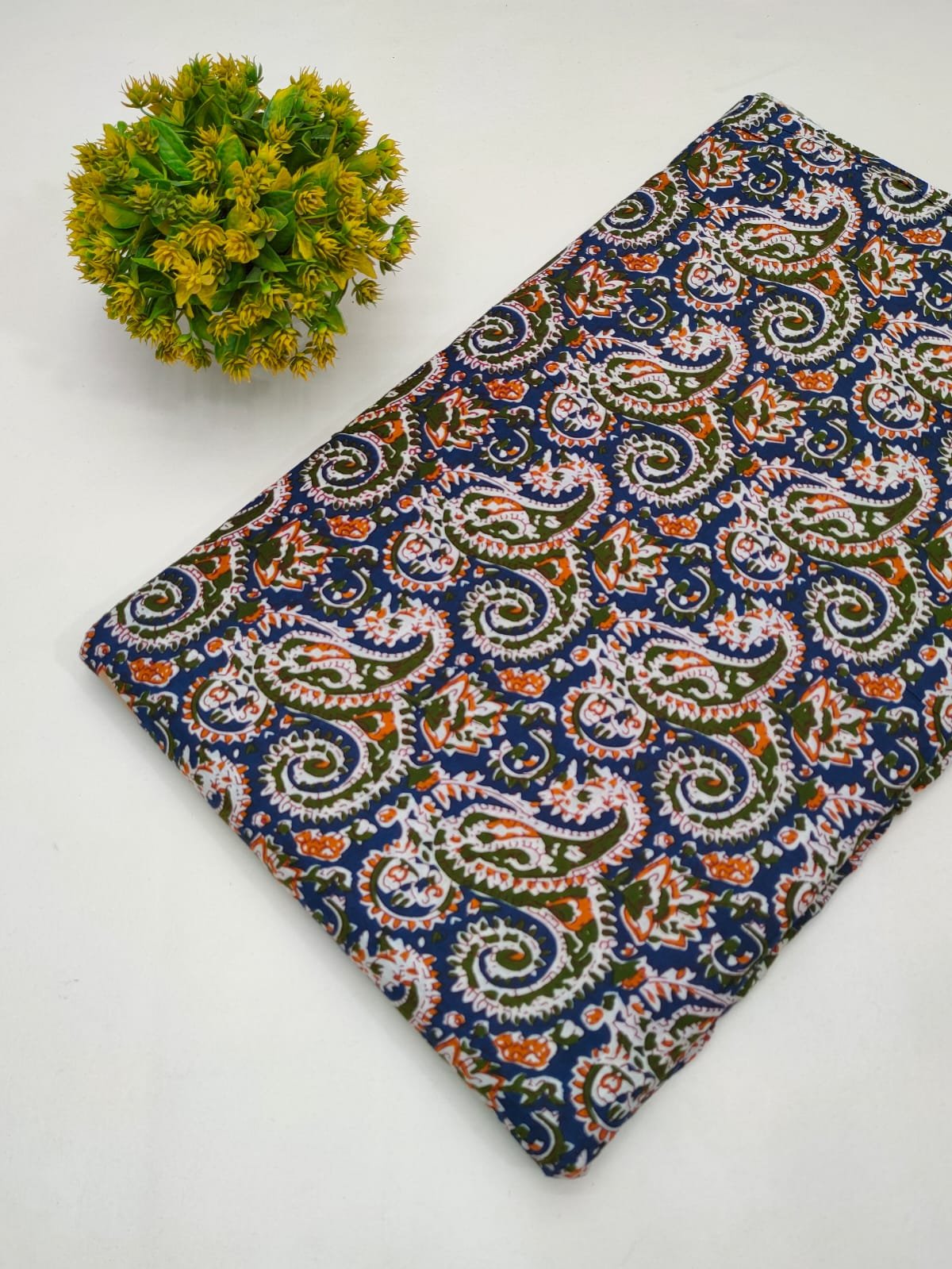 Sanganeri Cotton Fabric Dress material for kurtis salwar and churidar