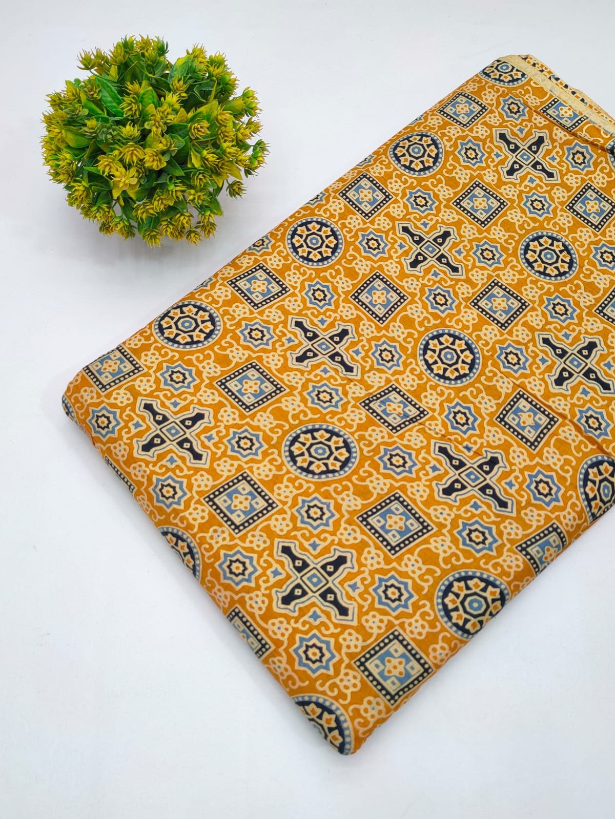 Sanganeri Cotton Fabric Dress material for kurtis salwar and churidar