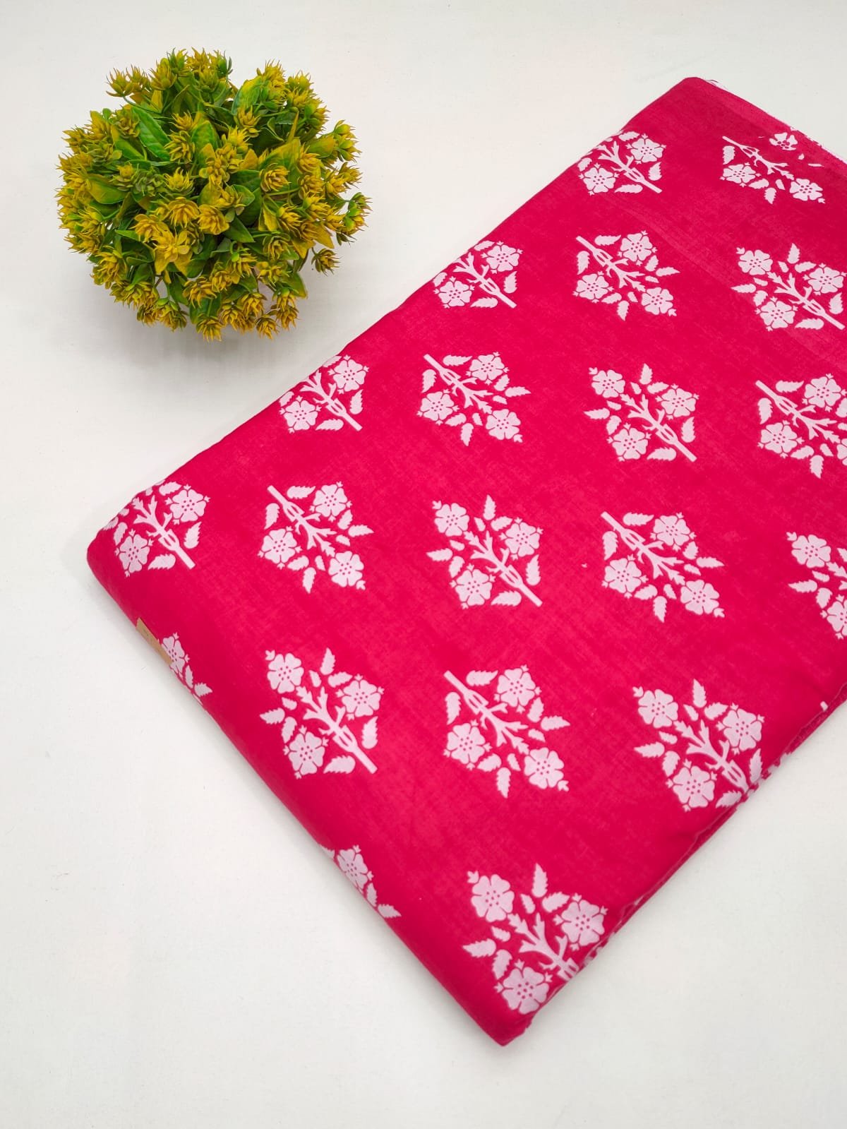 Sanganeri Cotton Fabric Dress material for kurtis salwar and churidar