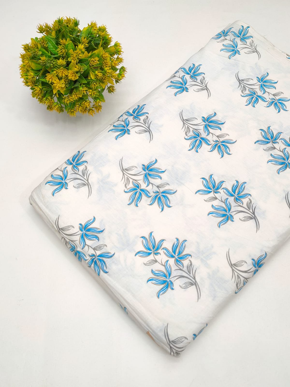Sanganeri Cotton Fabric Dress material for kurtis salwar and churidar