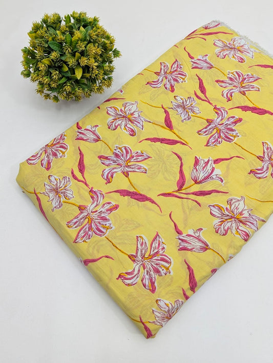 Pure Cotton Fabric Dress material