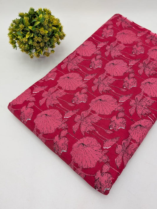 Pure Cotton Fabric Dress material