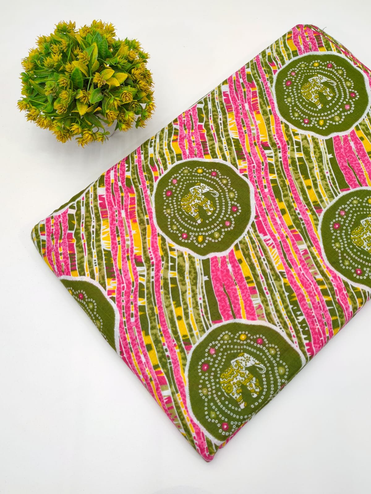 Pure Cotton Fabric Dress material