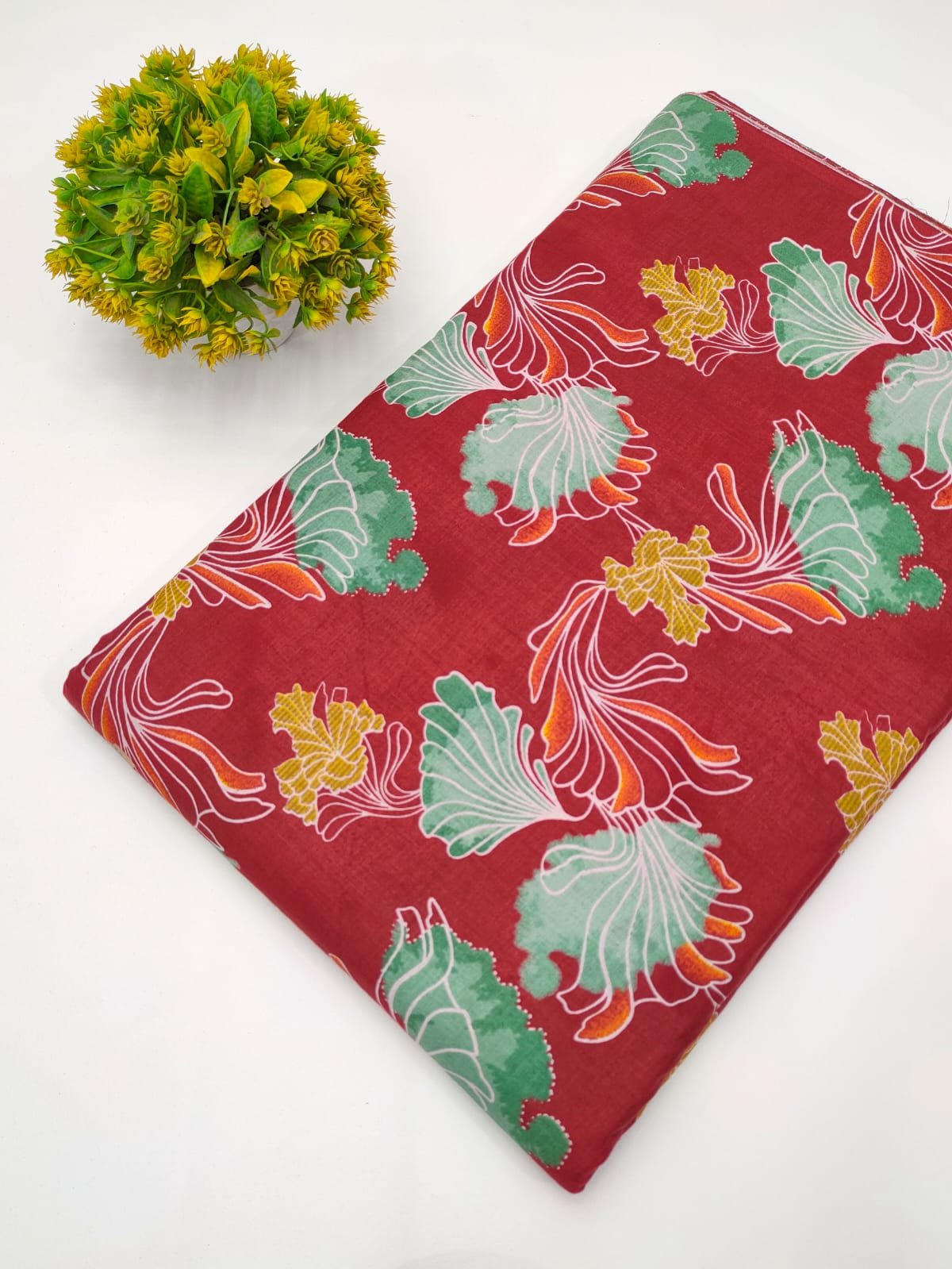 Pure Cotton Fabric Dress material