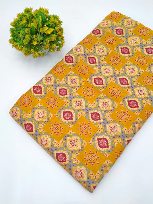 Pure Cotton Fabric Dress material