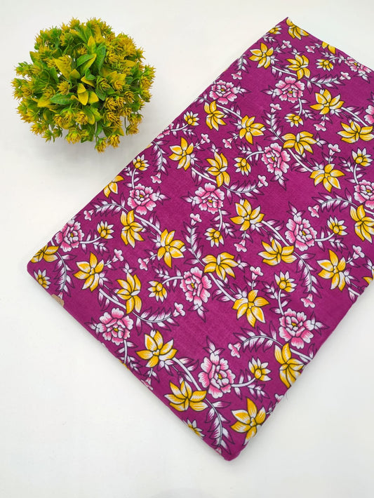 Pure Cotton Fabric Dress material
