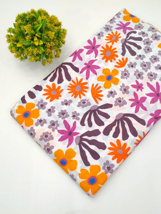 Pure Cotton Fabric Dress material