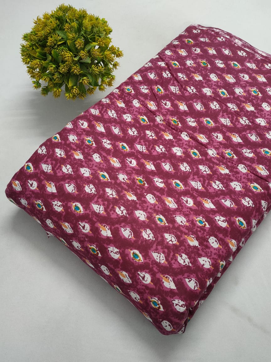 Pure Cotton Fabric Dress material