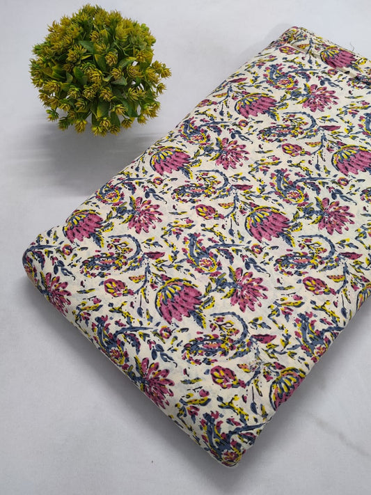 Pure Cotton Fabric Dress material