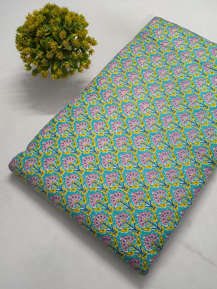 Pure Cotton Fabric Dress material