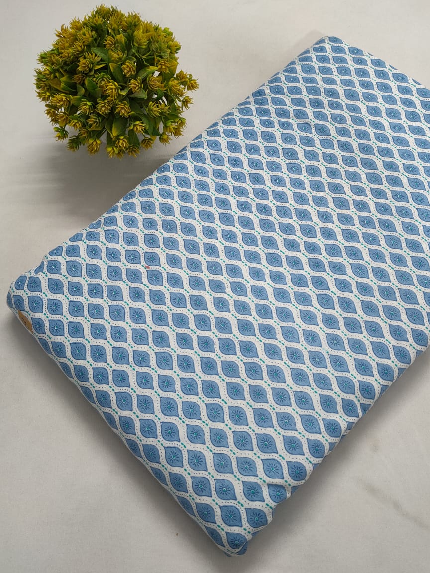 Pure Cotton Fabric Dress material