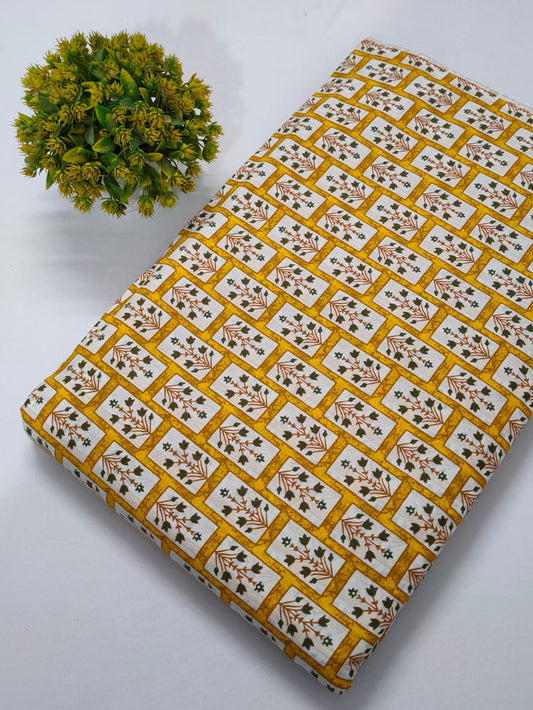 Cotton Screen Print Fabric