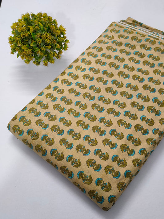 Cotton Screen Print Fabric