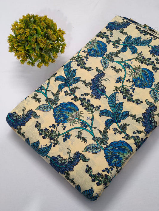 Cotton Screen Print Fabric