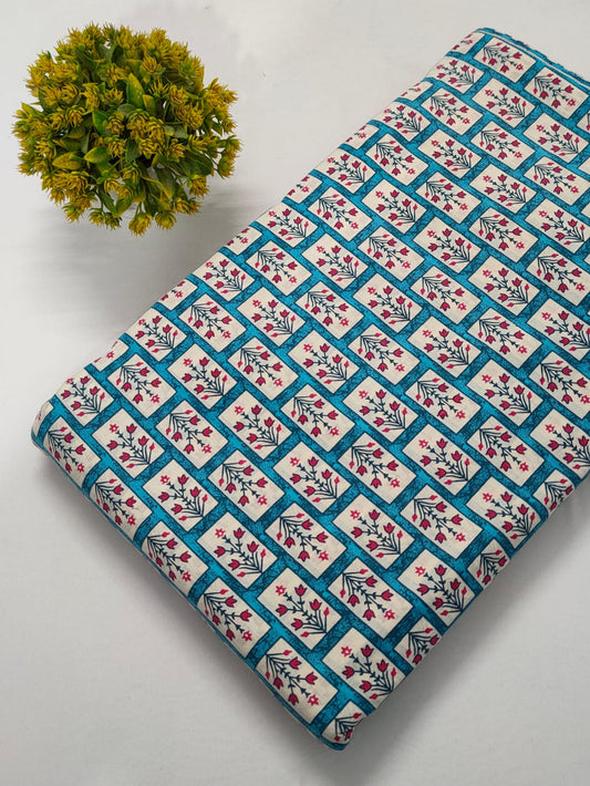 Cotton Screen Print Fabric