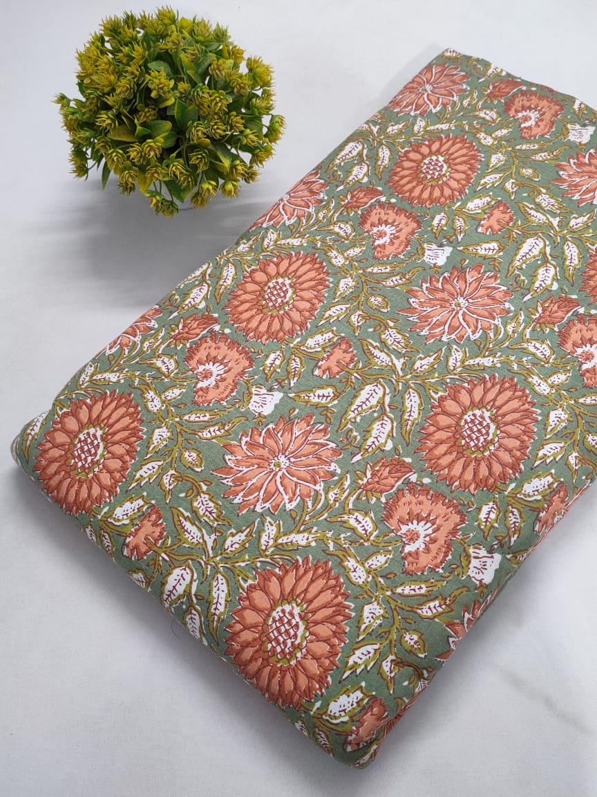 Pure Cotton Fabric Dress material