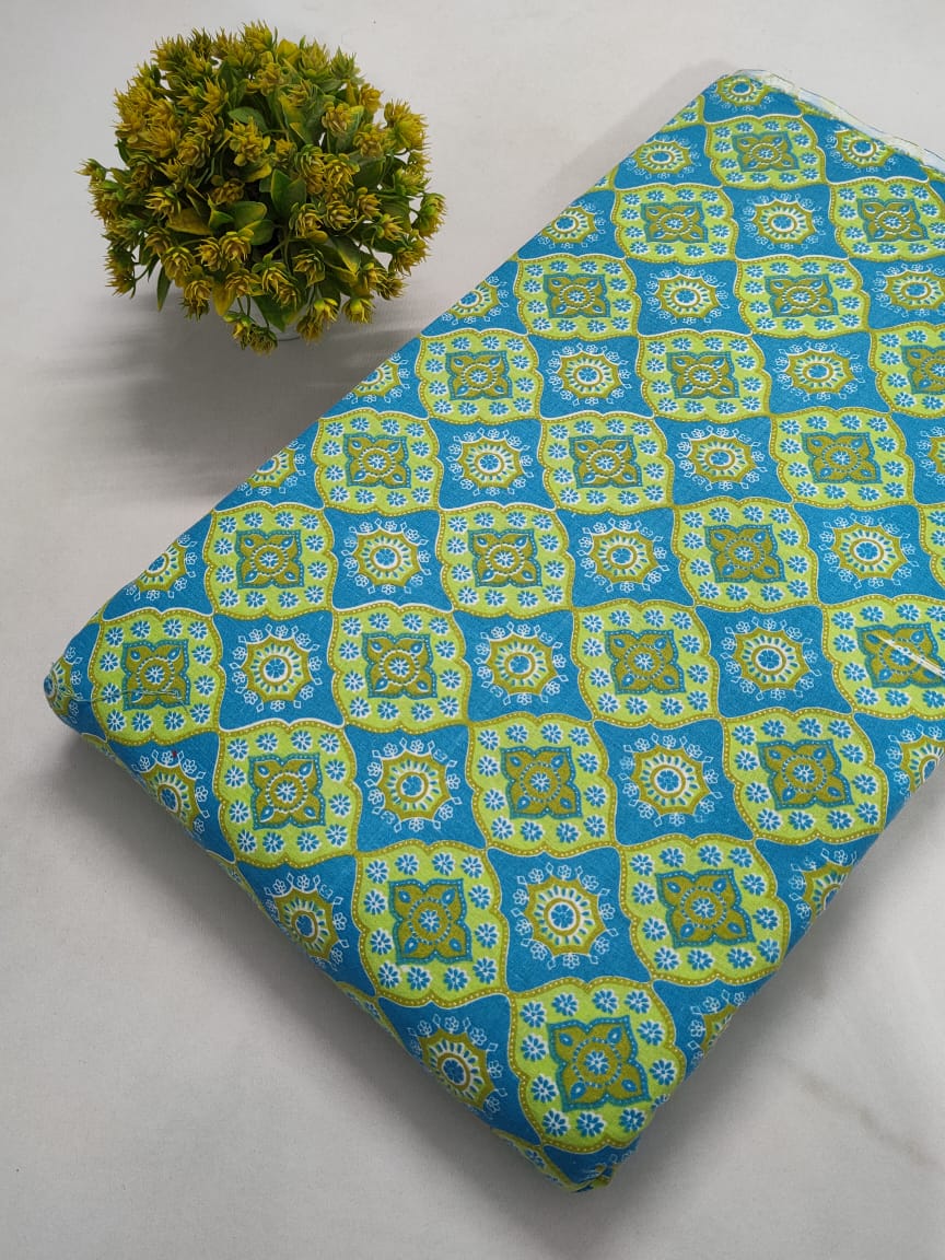 Pure Cotton Fabric Dress material