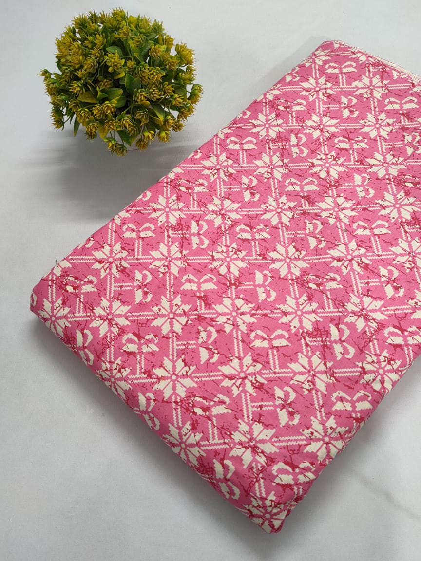 Cotton CutPiece Fabrics - Precut Fabrics for dress material