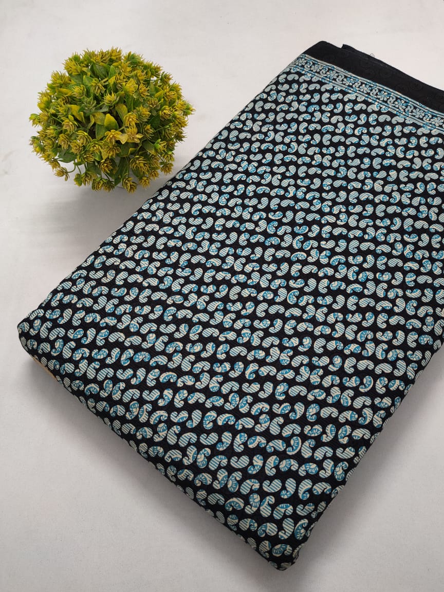 Screen Print Cotton Fabric