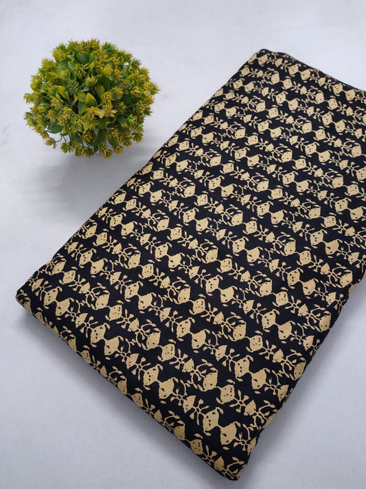 Screen Print Cotton Fabric