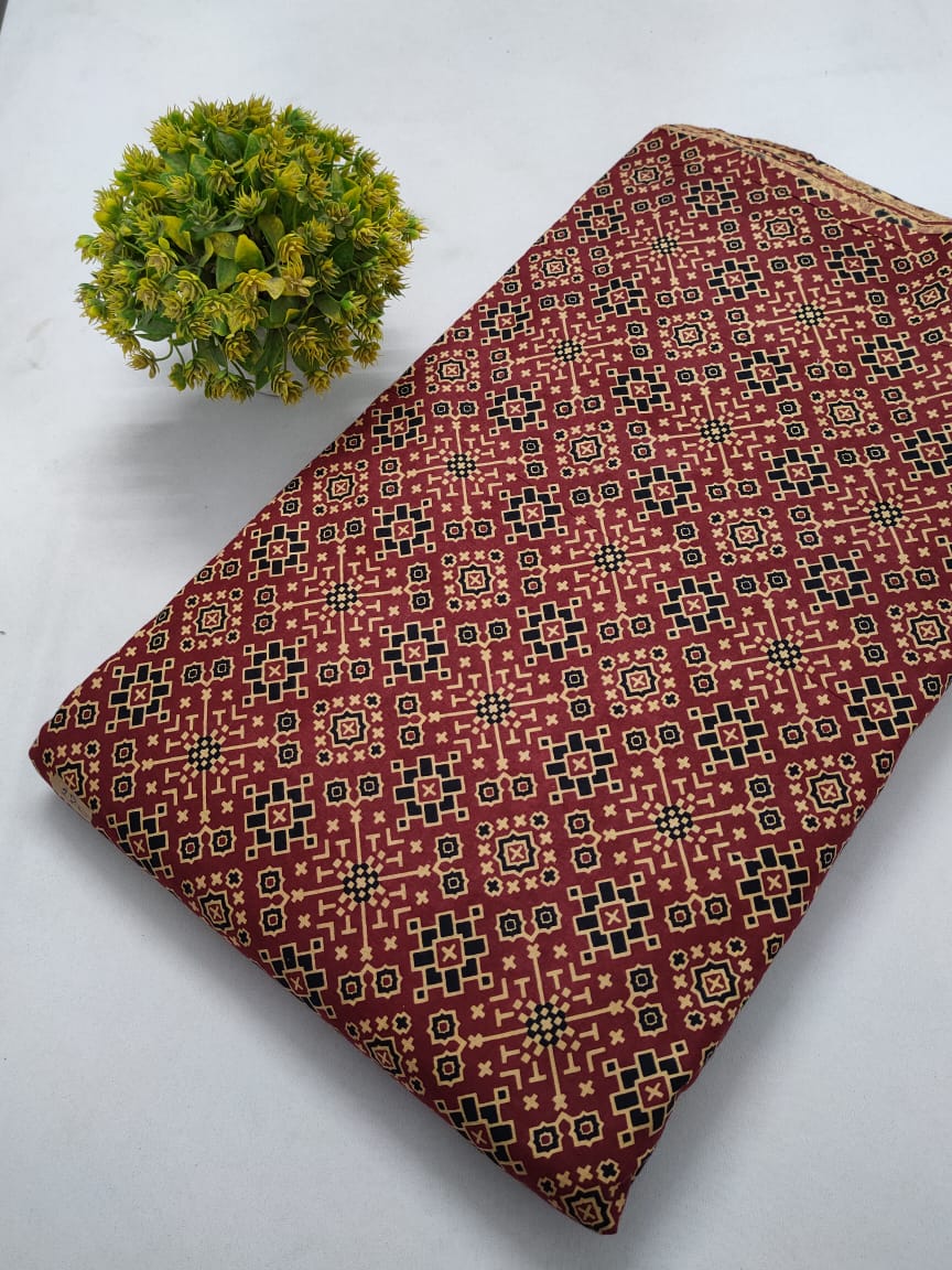 Screen Print Cotton Fabric