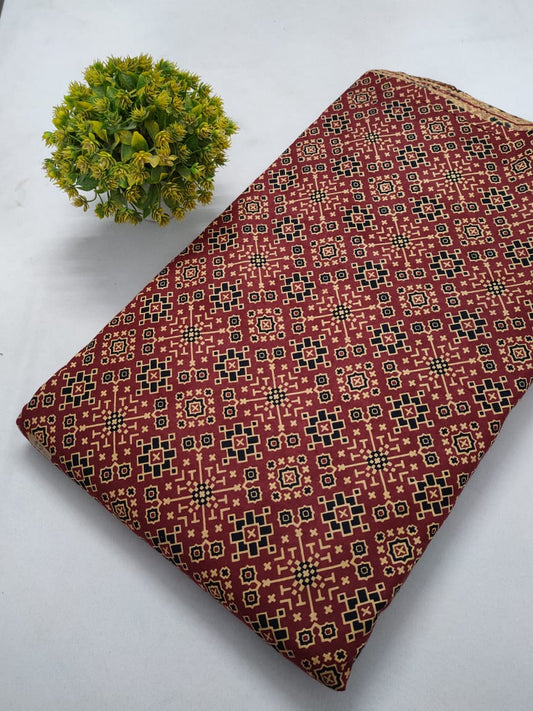 Screen Print Cotton Fabric