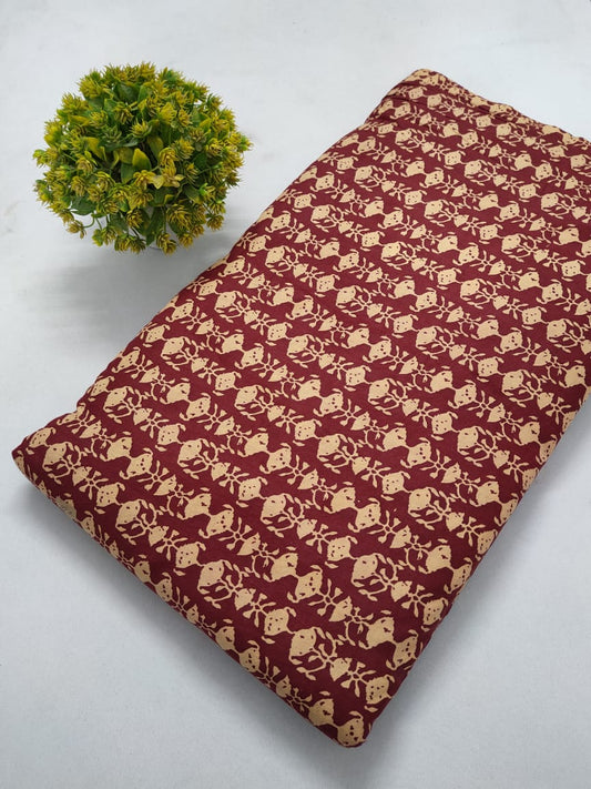 Screen Print Cotton Fabric
