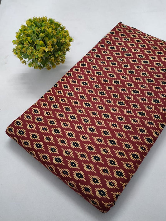 Screen Print Cotton Fabric