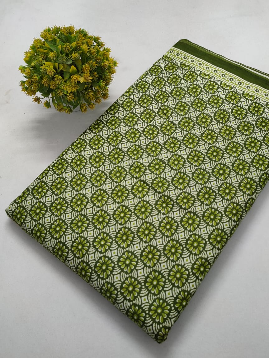 Screen Print Cotton Fabric