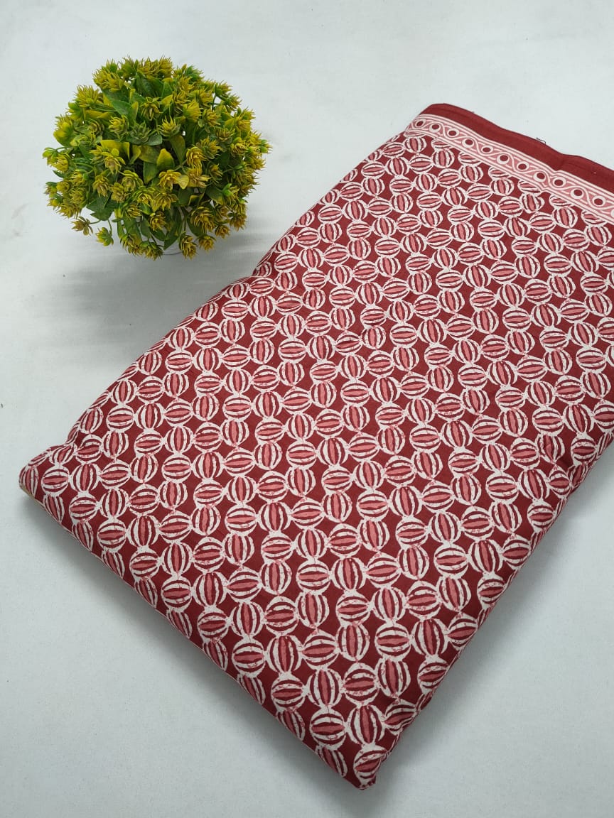 Screen Print Cotton Fabric