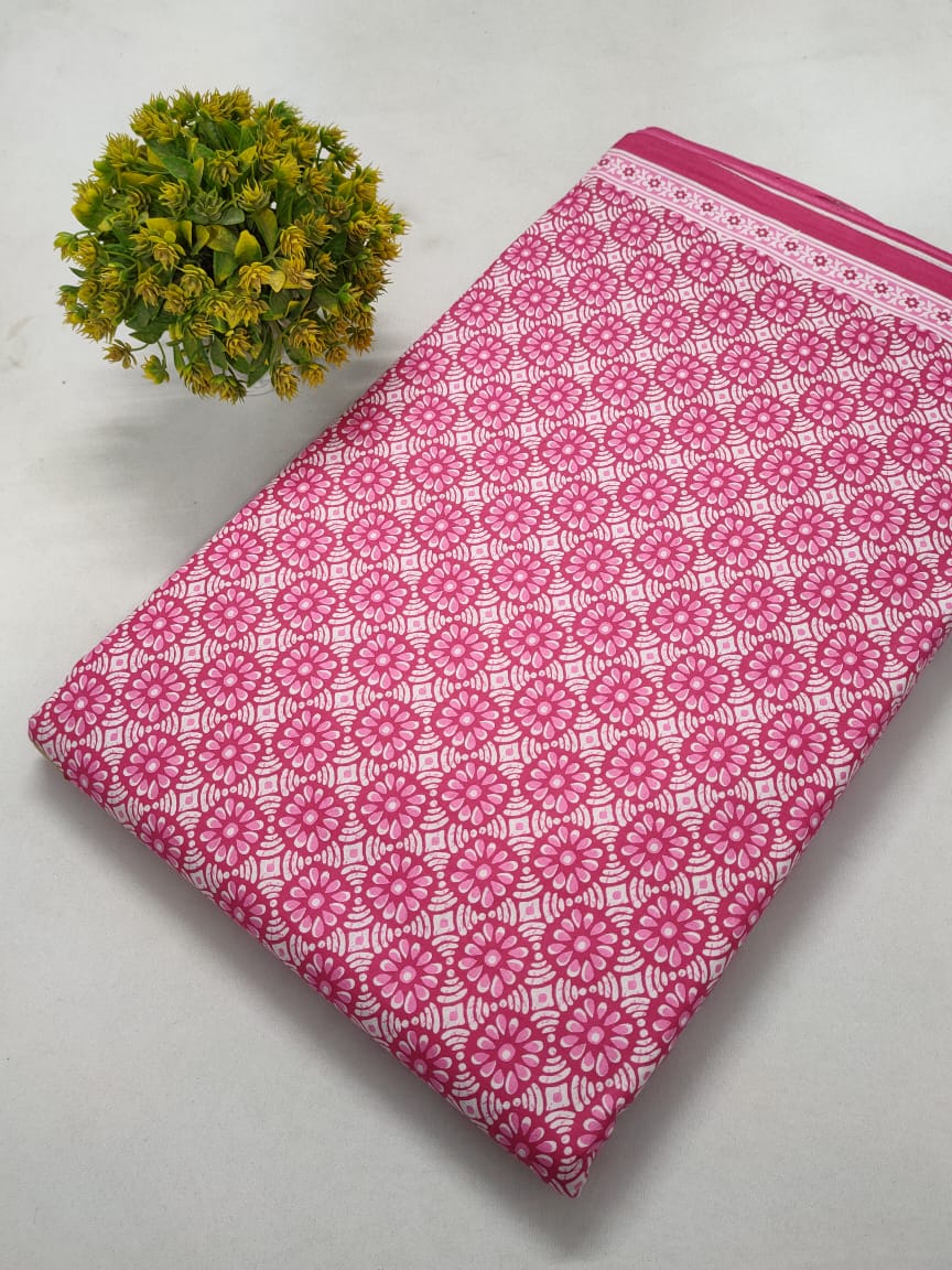 Screen Print Cotton Fabric