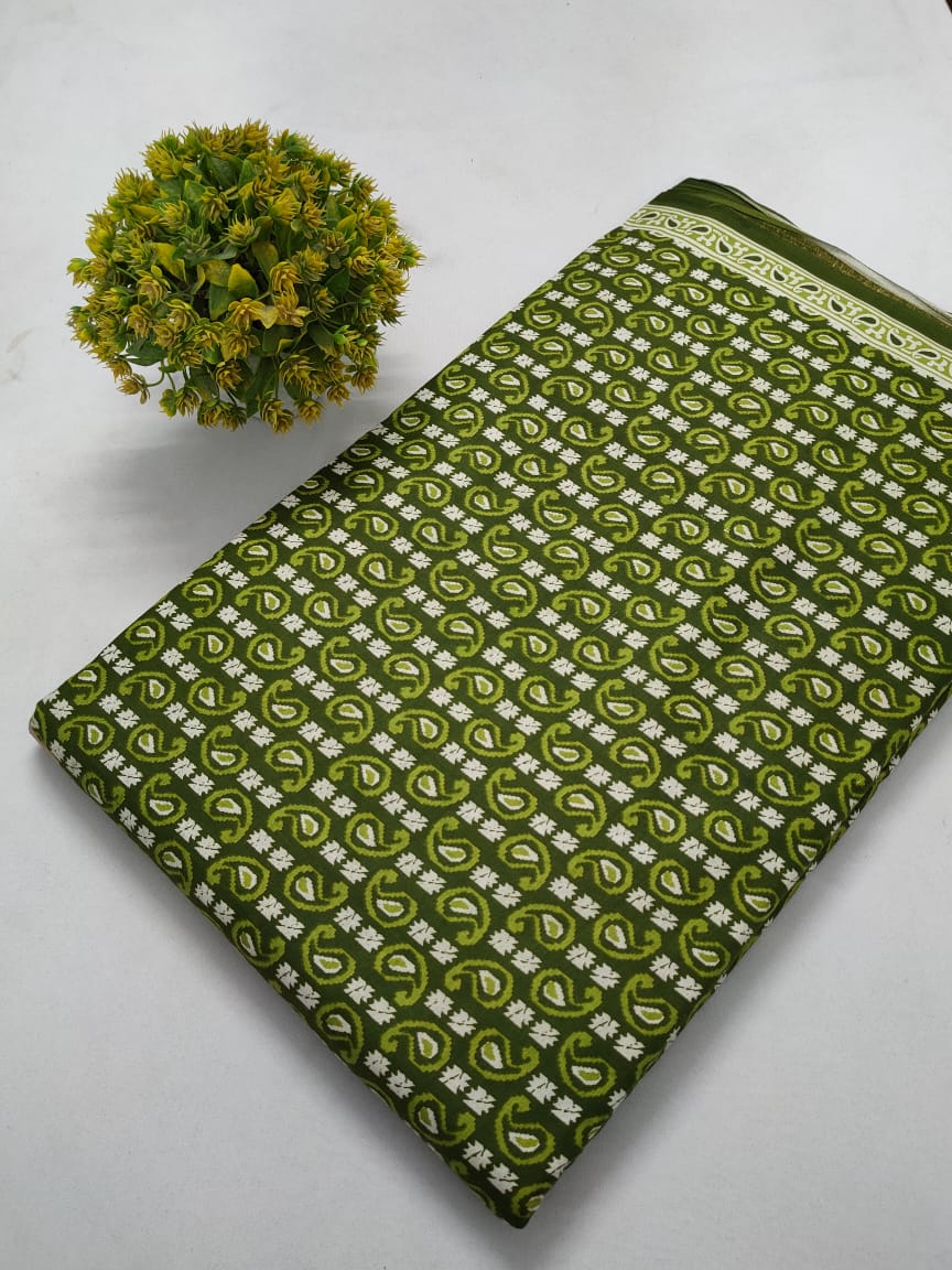 Screen Print Cotton Fabric