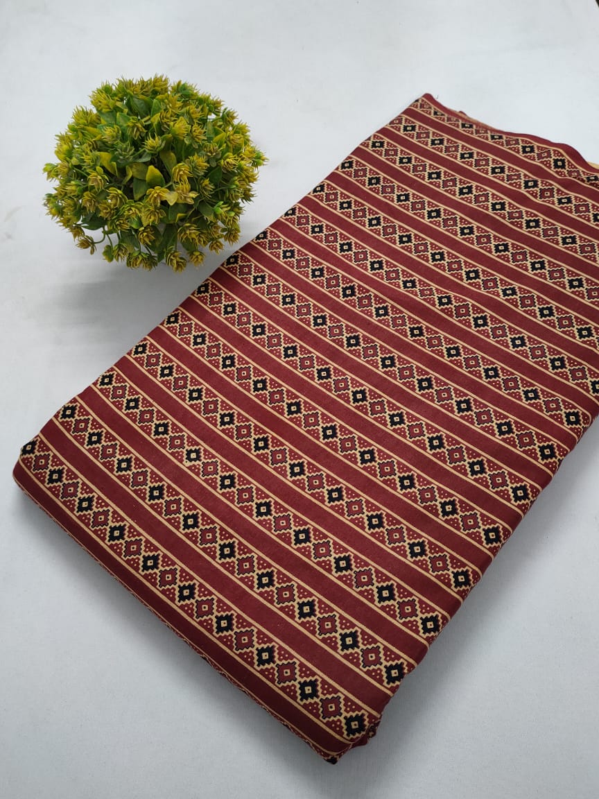 Screen Print Cotton Fabric
