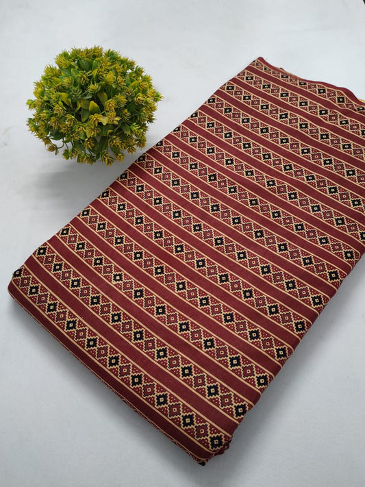 Screen Print Cotton Fabric
