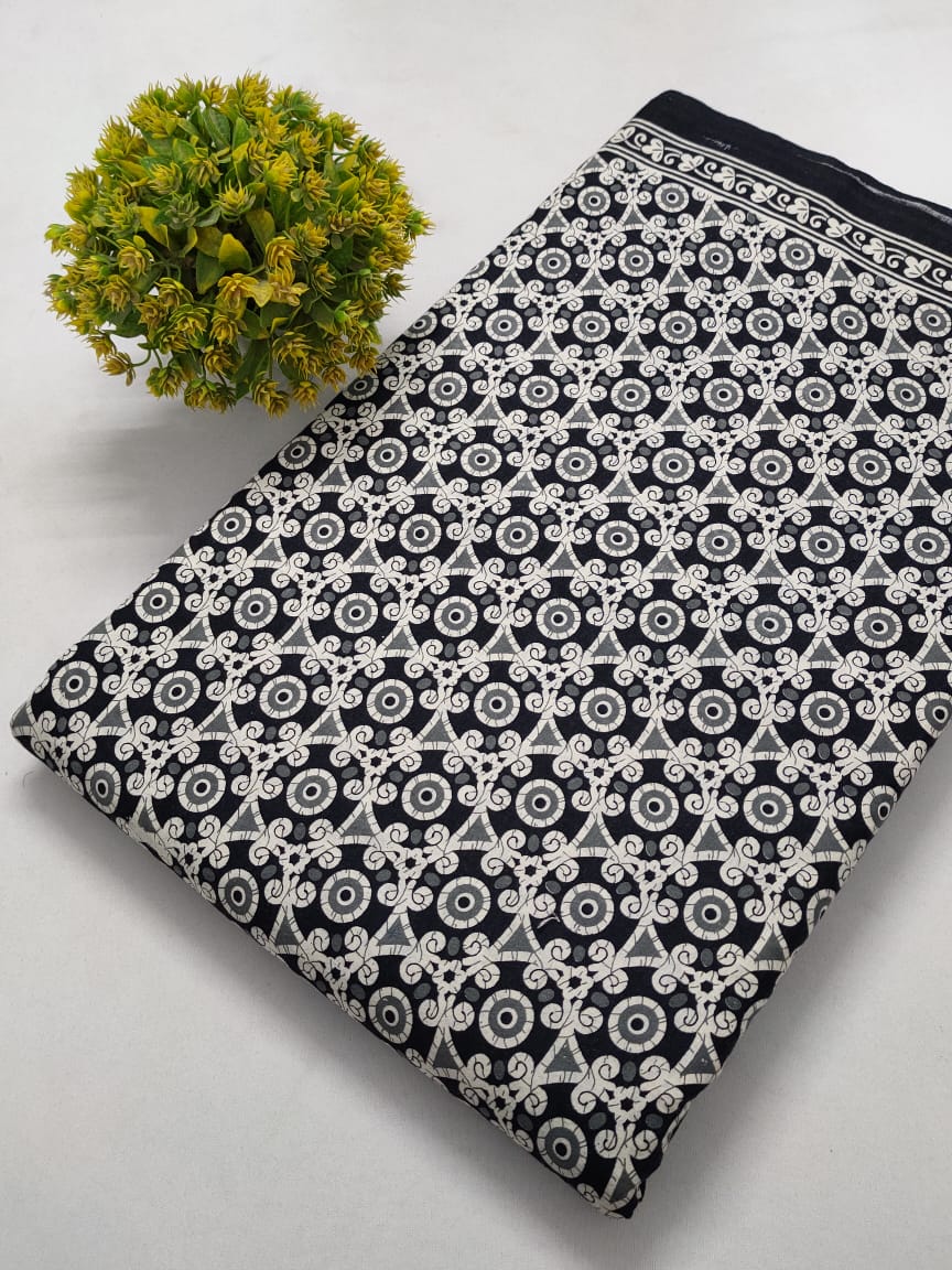 Screen Print Cotton Fabric