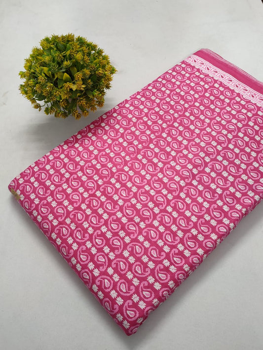 Screen Print Cotton Fabric