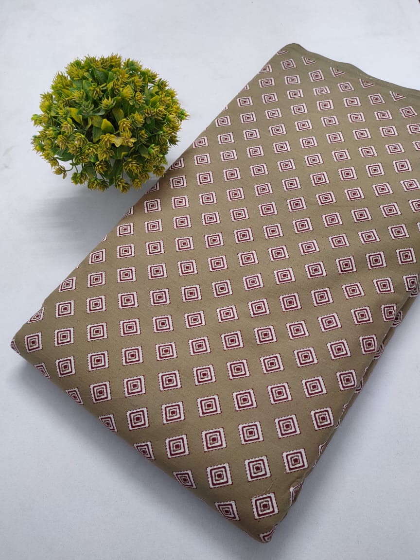 Screen Print Cotton Fabric