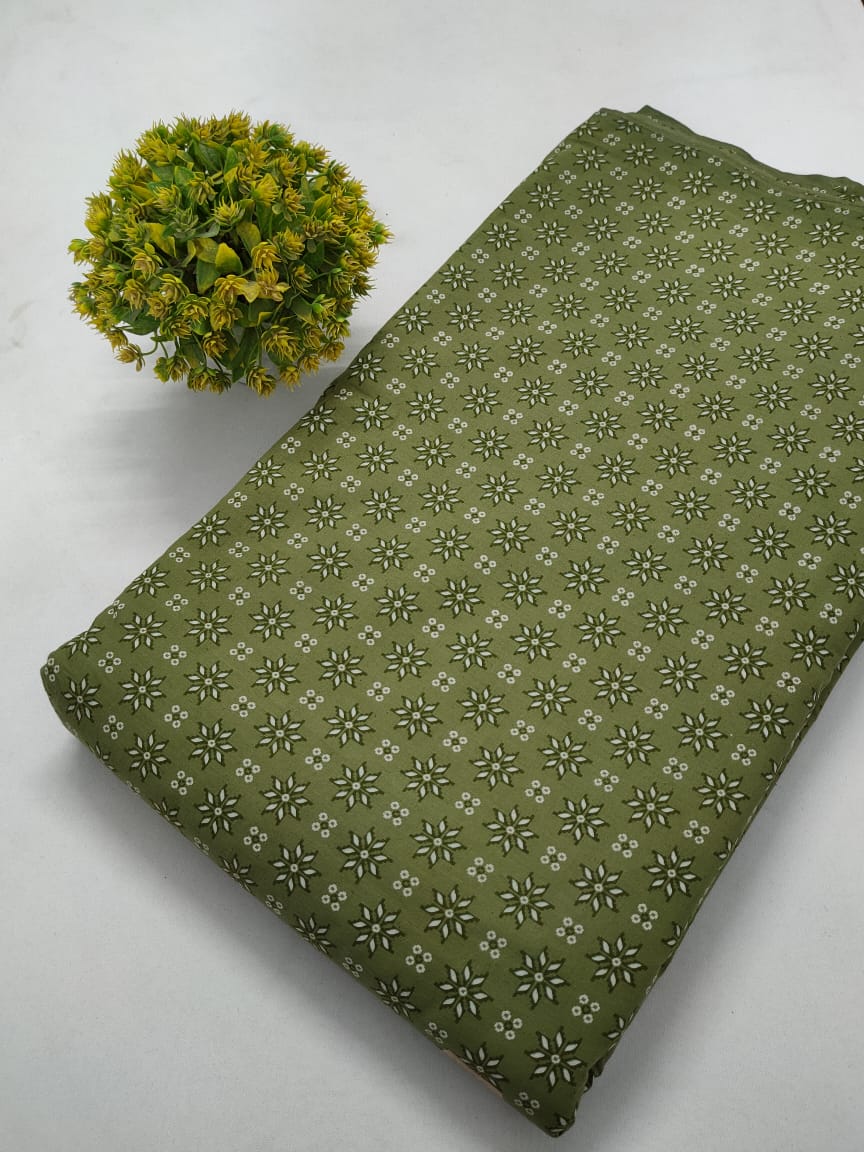 Screen Print Cotton Fabric