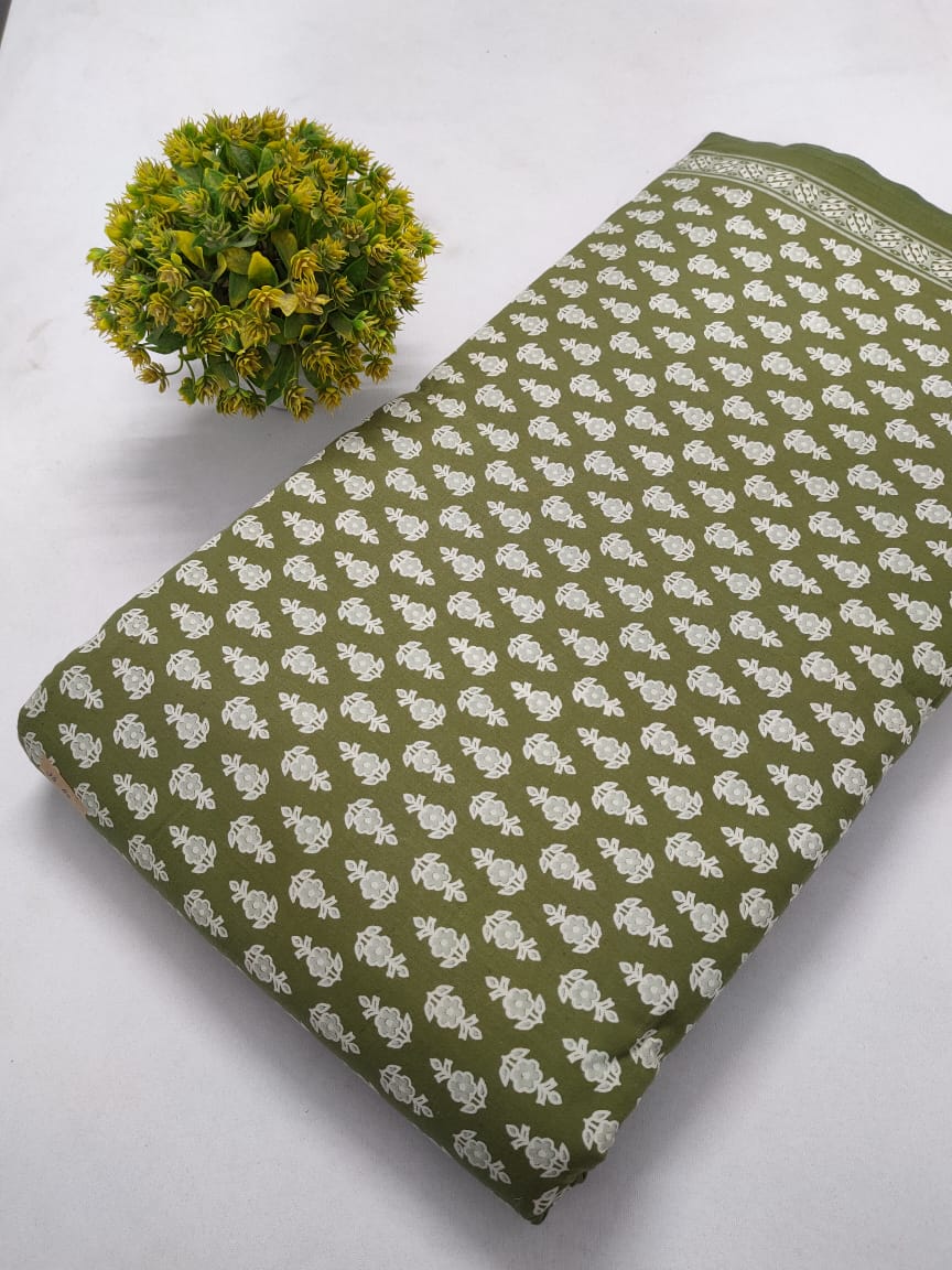 Screen Print Cotton Fabric