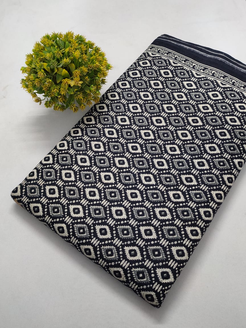Screen Print Cotton Fabric