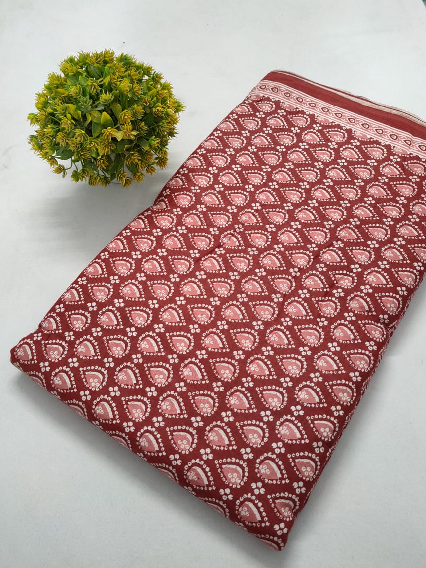 Screen Print Cotton Fabric