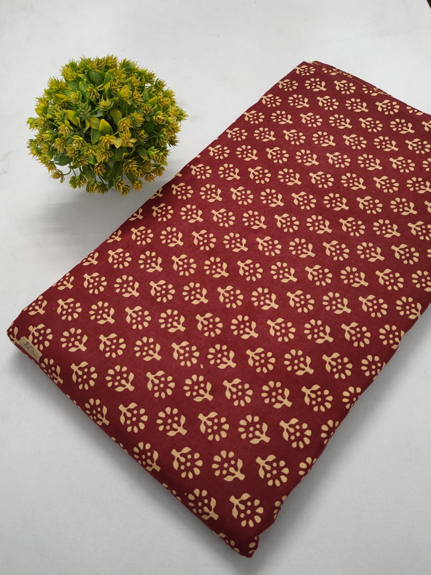 Screen Print Cotton Fabric